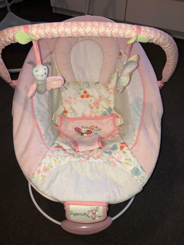 pink ingenuity bouncer